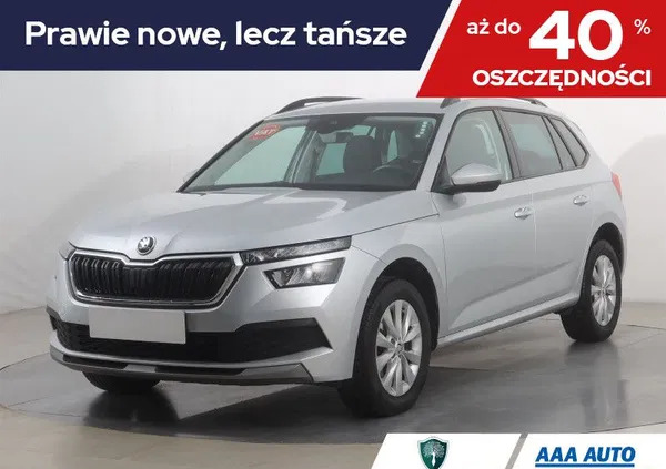 małopolskie Skoda Kamiq cena 84000 przebieg: 40386, rok produkcji 2021 z Wodzisław Śląski